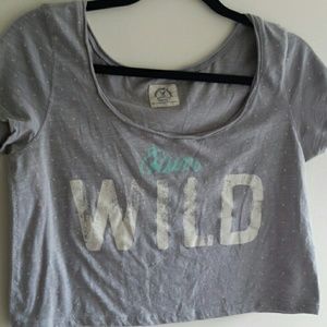 American Eagle Cropped Top